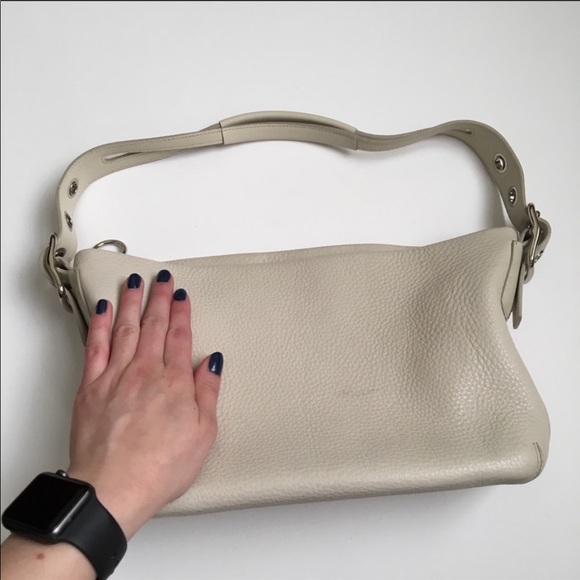 Coach Vintage Cream Pebbled Leather Bag (F02188) - Picture 3 of 8